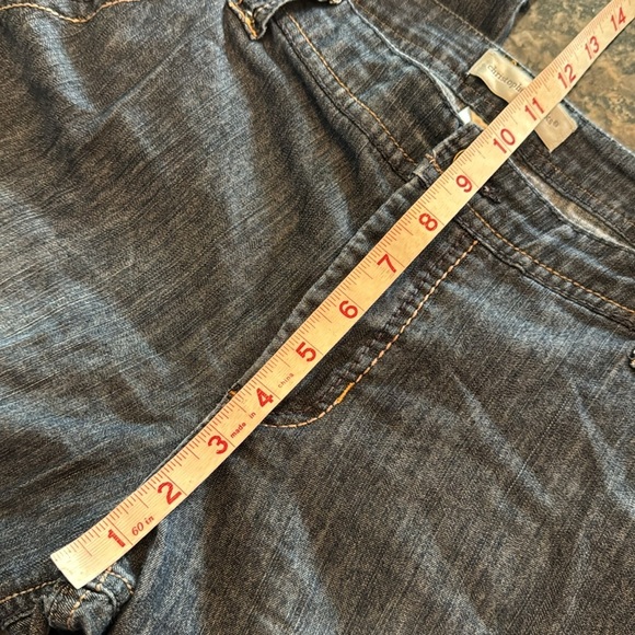 Christopher & Banks Boho style baggy wide leg jeans 10 - Picture 11 of 14